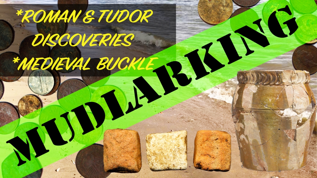 Roman and Tudor Finds on the River Thames. Mudlarking with Old Father Thames 10.08.20